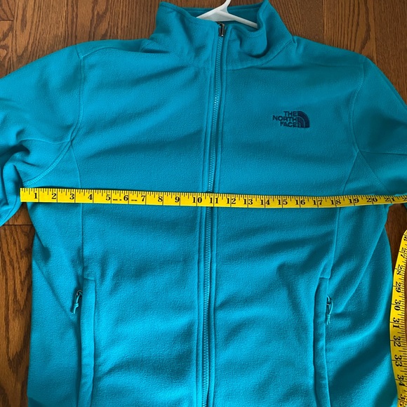 North Face Men’s Full zip fleece jacket sweater size Medium - Picture 5 of 8